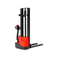 REDDOT economic electric pallet stacker forklift with acid battery